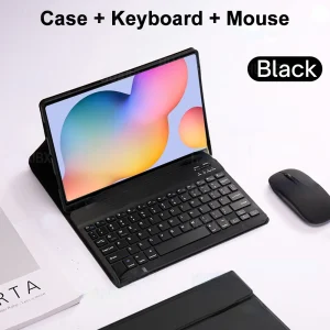 10.4 Inch Samsung Galaxy Tab S6 Lite Keyboard Case with Detachable Bluetooth Keyboard for SM-P610 P613 P615 P619 Tablets