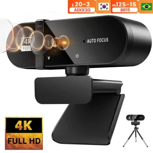 1080P Full HD Mini Camera with USB Interface and Noise Canceling Digital Microphone for PC Laptop