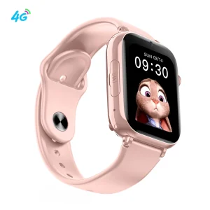 Kids GPS Tracker Smart Watch with 4G Network Video Call and WIFI Connectivity – SOS Waterproof Camera Watch for Girls with Phone Function