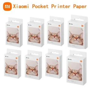 Xiaomi 3-inch Pocket Photo Printer Self-Adhesive Photo Paper Refill 10/50/100 Sheets for Mini Printer