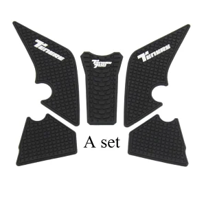 YAMAHA Tenere 700 XTZ700 Motorcycle Tank Pad Kit – 3M Adhesive Anti-Slip Fuel Tank Protector Sticker for Yamaha T700 Adventure 2019-2020