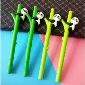 1 PCS Fashionable Cartoon Panda Pen School Office Supply Cute Kawaii Black Gel Pen