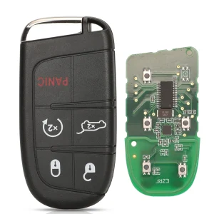 Jeep Compass Renegade SIP22 Replacement Keyless Entry Remote Fob 433.92Mhz 4A Chip PCF7953M2800 HITAG AES M3N-40821302 68250335AB