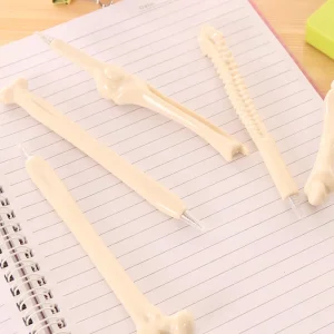 1 Pieces Lytwtw’s Creative Ballpoint Pen Human Bones Funny School Office Supplies Novelty Kids Gift Reward Cute Kawaii Refill