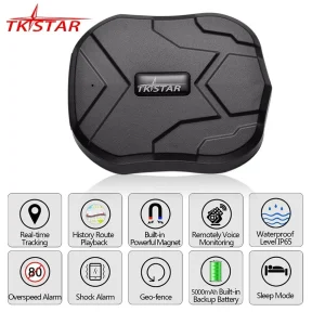 Waterproof GPS Car Tracker TK905 2G GSM Vehicle Locator 5000mAh 90 Days Standby Magnet Voice Monitor Free Web APP