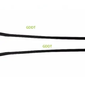 Ford Fiesta 2009-2014 Windshield Protective Strip 2PCS Outside Hard Rubber Weatherstrip Seal