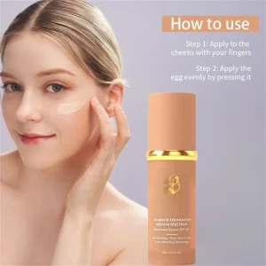 Waterproof Long Wearing 4 in 1 Foundation with SPF50+ for a Glowing Complexion