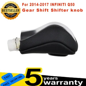 Genuine OEM Fit Automatic Transmission Shift Knob for 2014-2024 Infiniti Q50 Q60 349104GA0A 34910-4GA0A