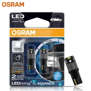 12V 194 LED Signal Lamps White 6000K OSRAM Style LED Interior Reading Light Bulbs T10 W5W 2825 168 175 2827 Auto Bulbs LEDriving Advance