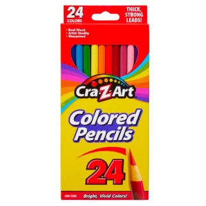 24 Colors Colored Pencils,Drawing and Sketching DIY Set 24 Count,Beginner Child to Adult,Back to School Supplies Art Stationery