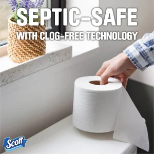 1000 Sheets Per Roll Toilet Paper – America’s #1 Long Lasting, Septic Safe and Clog Free Bathroom Tissue