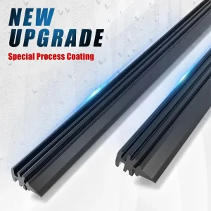 High-Quality Rubber Car Windshield Wiper Refill Strip Compatible with Multiple Car Models and Sizes