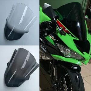 ZX6R 2009-2024 High Quality ABS Plastic Wind Deflector Screen Windshield