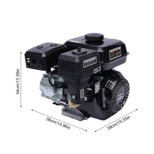 Honda GX160 GX170F Replacement 4 Stroke 7.5HP Gasoline Engine Motor OHV Air Cooled 210CC Single Cylinder Petrol Engine for Lawn Mower Pump