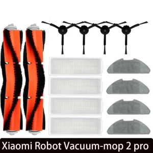 Xiaomi Mi Robot Vacuum-Mop 2 Pro/Lite Hepa Filter Replacement kit with Mop Cloth and Main Side Brush Accessories