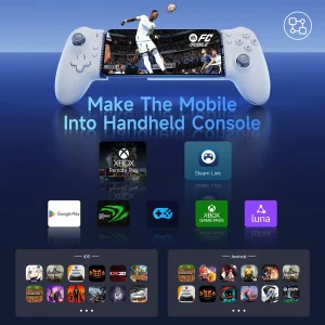 Type C Mobile Phone Gamepad with Xinput HID PS Protocols Compatible for Apple Android Phones