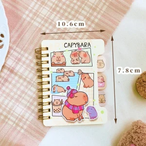 Kawaii Coil Notebook And Journal Mini Notepad Diary Agenda Planner Writing Paper Kids Stationery Gift Back To School Supplies