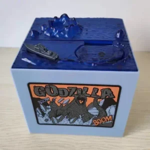 2024 Godzilla Little Pig Bank Little Pig Bank Money Box Coin Bank Adult Little Family Decoration Money Box Birthday Gift