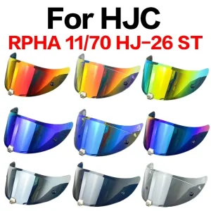 HJC RPHA 11 and RPHA 70 Motorcycle Helmet Replacement Visor HJ-26 Full Face Shield Lens for Men and Women Riders