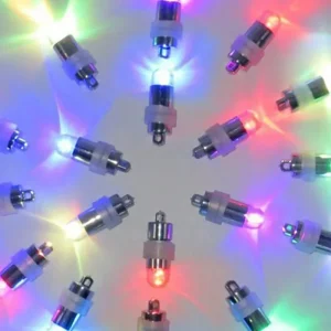 10-50pcs Non-blinking Mini LED Lights with Batteries for Balloons Paper Lanterns Floral Party Decoration Waterproof Submersible