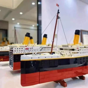 10294 Titanic Large Cruise Boat Ship Building Blocks Toy Set Compatible with Titani 9090 Pieces Eco-Friendly ABS Plastic