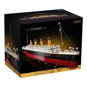 10294 Titanic Large Cruise Boat Ship Building Blocks Toy Set Compatible with Titani 9090 Pieces Eco-Friendly ABS Plastic