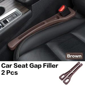 2PCS Car Seat Gap Filler Between Seats Crevice Box Decoration Interior Accessories For BMW 7 Series F01 F02 F03 F04 G11 G12 G70