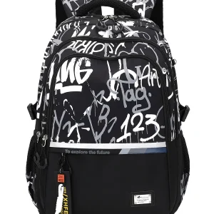 Teenage Boys School Bags High Middle School Students Schoolbag Outdoor Travel backpack Big Student Laptop Backpack Teen Bookbag