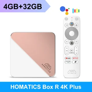 Wifi 6 Android TV 11 Box with Bluetooth 5.0, DTS and Dolby Digital Plus 4K Support