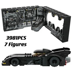 IN STOCK 76252 Batcave Shadow Box Classic 1989 Model Building Blocks Bricks Toys For Kids Boys Adult Christmas Birthday Gifts