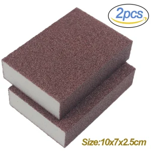 1/2/4/5/6/8Pcs Magic Sponge Eraser Carborundum Removing Rust Cleaning Brush Descaling Clean Rub for Cooktop Pot Kitchen Sponge