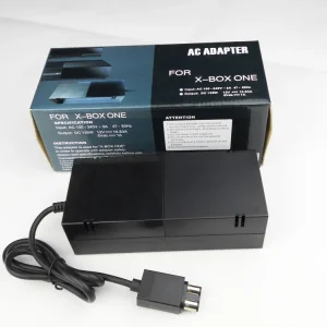 Xbox One 100V-240V AC Power Supply Adapter US/UK/EU Plug with LED Indicator and USB Charging Port For Xbox Console