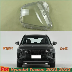 2021 2022 2023 Hyundai Tucson Car Accessories Headlamp Lens Cover Plexiglass Replacement Transparent Lampshade