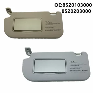 KIA Sportage 2004-2009 Replacement Interior Sun Visor Shade with OEM Quality 8520103010 8520203000