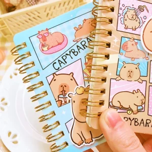 Kawaii Coil Notebook And Journal Mini Notepad Diary Agenda Planner Writing Paper Kids Stationery Gift Back To School Supplies