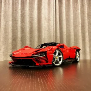 Highly Detailed 1:8 Scale Technical Supercar Model Building Brick Set with 42083 Compatible Pieces Ideal for Adults and Kids 10+ Years Old, Unique Birthday Gift Idea