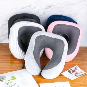 U Shaped Travel Pillow for Neck Support and Cervical Alignment