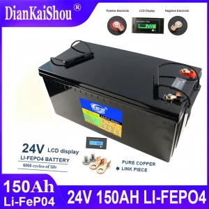 12V 300Ah Lifepo4 Battery Pack with Intelligent BMS for Replacing Most Backup Power Devices