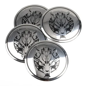 4Pcs 56mm Wolf Dragon Emblem Car Wheel Center Hub Cap Stickers Rim Cover Badge for HONDA TOYOTA BMW KIA Chevrolet FORD LEXUS