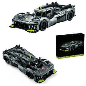 2024 New Release 1775PCS 9×8 inches Super Car Building Blocks Set Compatible with 42156 for Kids and Adults Hybrid Car Model Toys