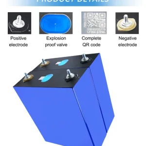 High Capacity 3.2V EVE 105AH 280AH 304AH LiFePo4 Rechargeable Battery for Solar Power Energy Storage System 12V 24V 48V