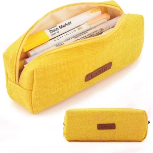 Waterproof Oxford Cloth Multi-Purpose Cosmetic Bag and Pen Pouch for Travel Makeup and School Essentials