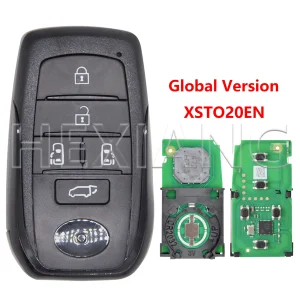 Xhorse XM38 Universal Car Smart Key Blank Global Version Compatible with Toyota Chevrolet XSTO01EN XSTO20EN XSTO03EN XSCL01EN Chips for Professional Locksmith Programming