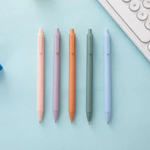 Kawaii School and Office Supplies: 5 Pack of Ballpoint Pens for Business and Study