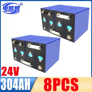 1-16pcs new EVE 3.2V LiFePo4 Battery 105AH 280AH 304AH DIY 12V 24V 48V RV for solar energy storage, cycle life charging battery