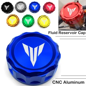 YAMAHA MT Series Motorcycle Accessories Rear Brake Clutch Fluid Reservoir Cover Cap CNC Aluminum 6061 Anodized