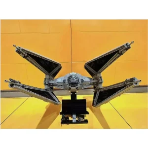 IN STOCK Spaceship MOC TIE Interceptors Building Blocks Modified from Imperial Fighters Model 75382 Assembly Bricks Toys Gift