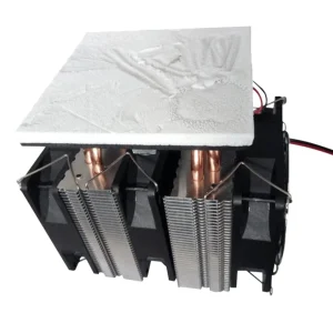 240W 12V Metal Cooling Plate with Four Hollow Copper Tubes for Fast and Efficient Heat Dissipation in Computer and Electronics Cooling