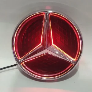 White Blue Red LED Illuminated Mercedes Benz Star Emblem Grille Badge for W204 GLK220 GLK300 GLK350 GLK500 W245 C-Class B-Class V-Class Vito Metric