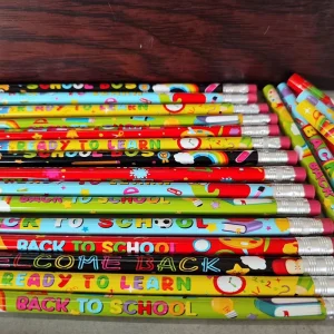 10pcs/lot Back to School Wood Pencil HB Black Non-toxic Kids Standard Pencil Cute Stationery Office School Writting Supplies